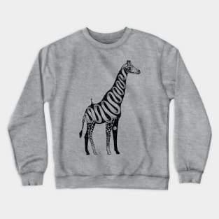 Lost in Its Own Existence (Giraffe) Crewneck Sweatshirt